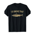 I'm Willing to Pull That Salmon Fishing Funny BBQ Shirt TShirt, Humorous Tee, Casual Wear, Statement Shirt, Short Sleeve Top, Fishing Humor Tee, Funny Gift Idea