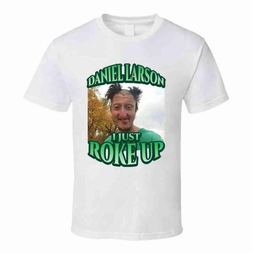 Daniel Larson Selfie shirt Casual Cotton Menswear Top Tshirt, Funny Meme Dank Genz Joke Tee Underwear Streetwear Round Neck Crewneck Shortsleeve