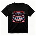 Let Freedom Ring 4th of July Women’s T‑Shirt, United We Stand Patriotic Star Flag Graphic Tee, Independence Day Short Sleeve Crew Neck Tops, Casual Summer Holiday Gift for Ladies